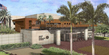 US Embassy in Mauritania - limestone cladding