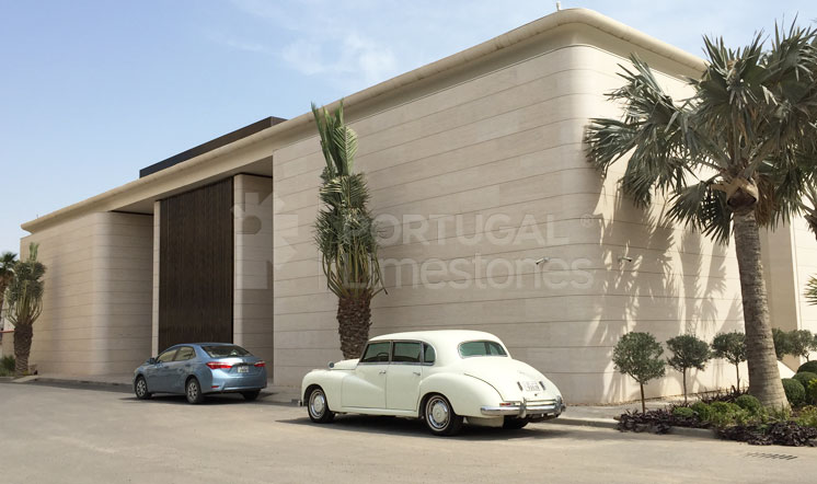 Abdullah Al Salem Community Center Kuwait - Moca Cream cladding