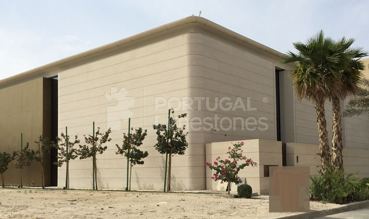 Abdullah Al Salem Community Center Kuwait - Moca Cream cladding